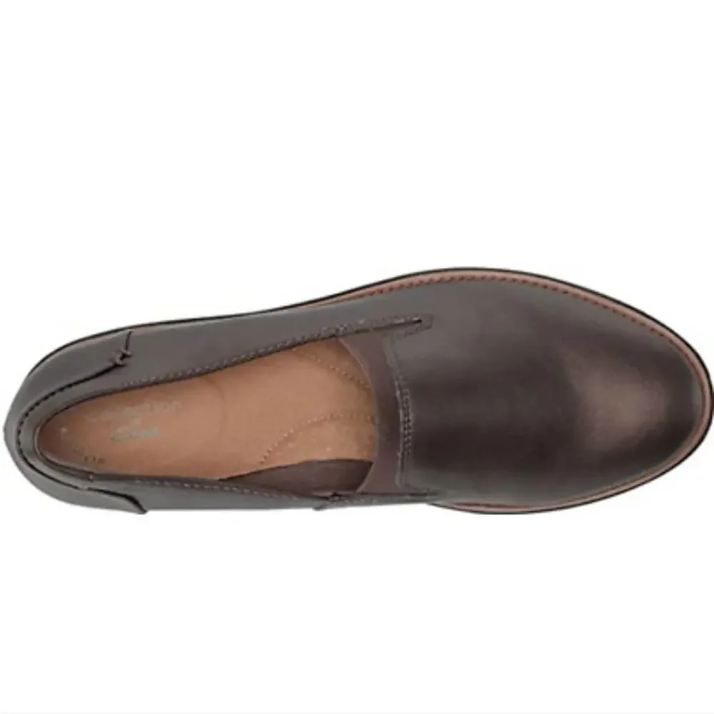 Clarks Women’s Sharon Dolly Loafer‎ 7 Antique Bronze size 10 new!